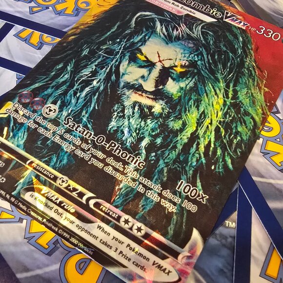 Rob Zombie Pokemon Card - White Zombie - Picture 3 of 8